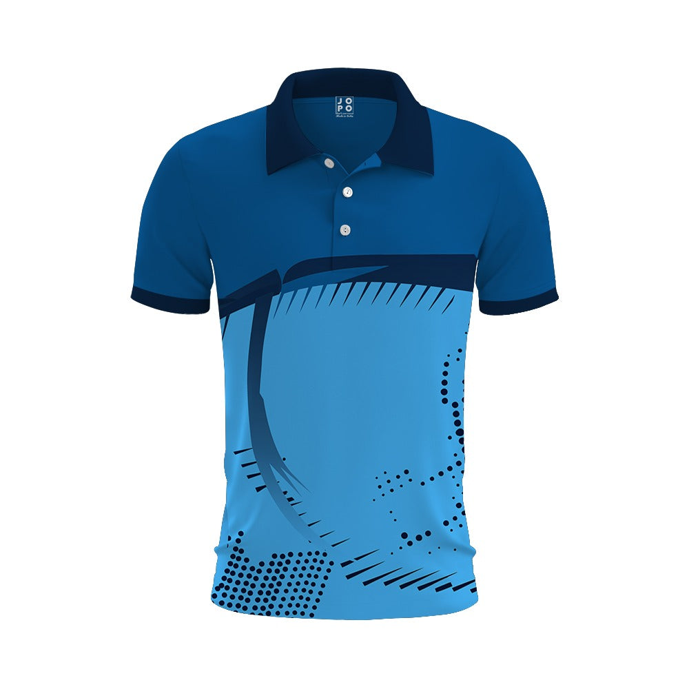 Collar Customized Men's Sports Jersey