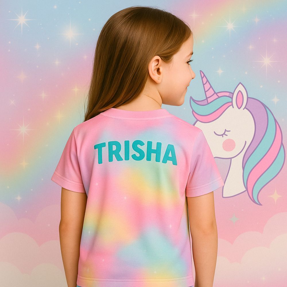 One-of-a-Kind Unicorn Vibes Tee – Magical Rainbow Unicorn Jersey for Girls