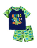 Dino Themed Jersey Shorts Set