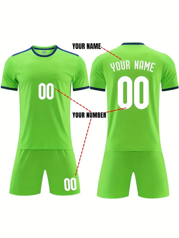 Personalised Jersey Shorts Set