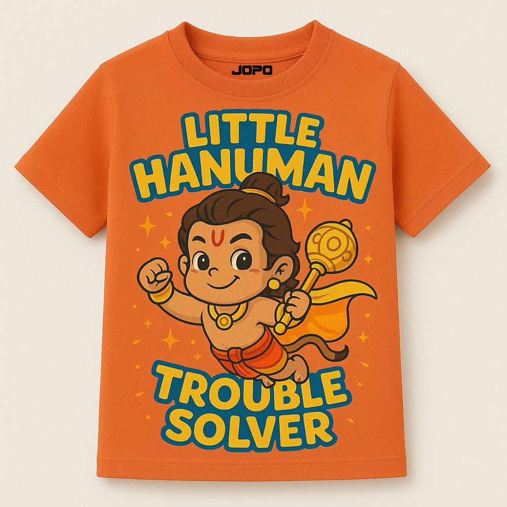"Little Hanuman Trouble Solver" Kids' Jersey