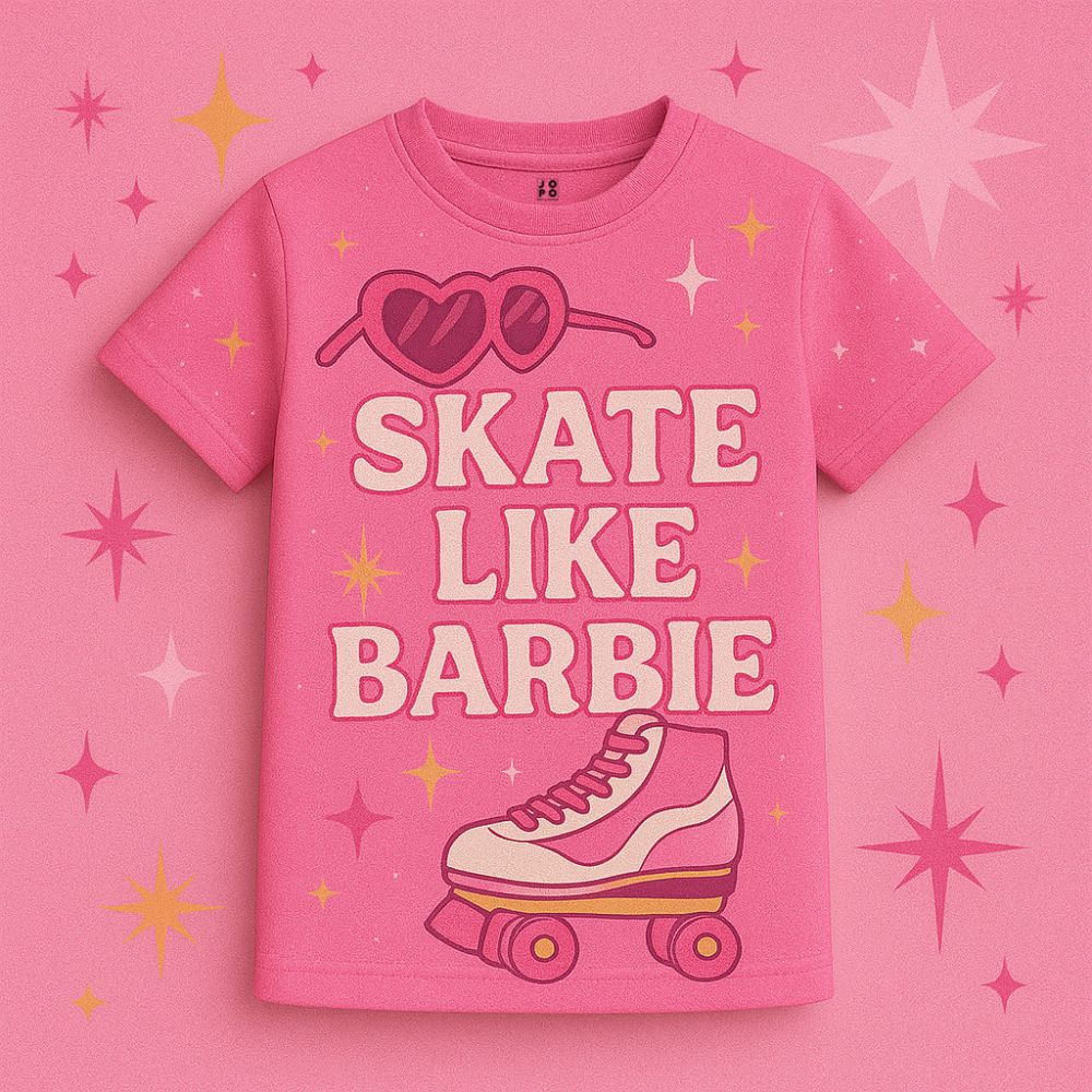 Skate Like Barbie Kids Jersey – Fun & Stylish Skating Outfit