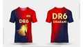 Printed Sports Jersey for Men Customised