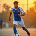 Customized Men's Sports Jersey - Royalblue-White